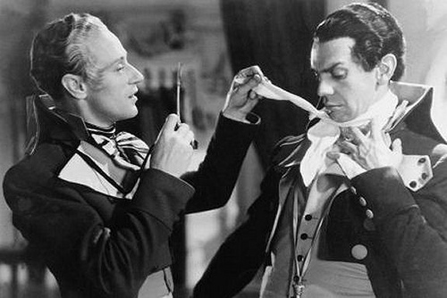 You all go to pieces at the neck.