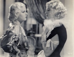 Jean Harlow and Una Merkel in Bombshell