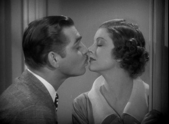 Clark Gable and Myrna Loy, the Morning After