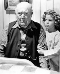 with Shirley Temple in "Captain January"