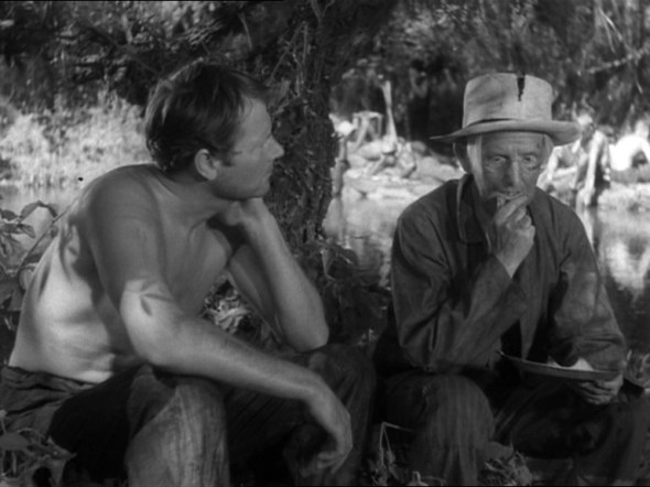 Joel McCrea and Jimmy in "Sullivan's Travels" (1941)