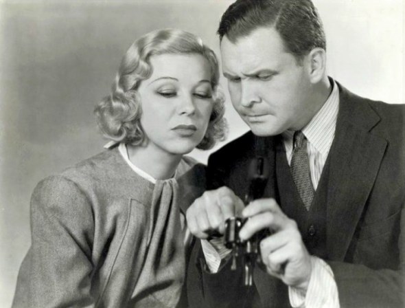 Glenda and Barton MacLane as Torchy Blane and Steve McBride