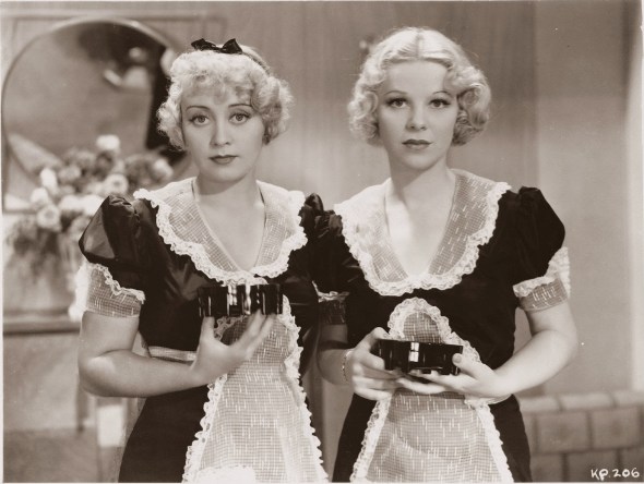 Joan Blondell and Glenda in "Kansas City Princess"