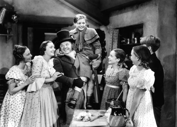 Kathleen and Gene in "A Christmas Carol" (1938)