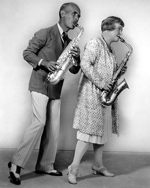 James and Lucille as "The Shannons of Broadway"